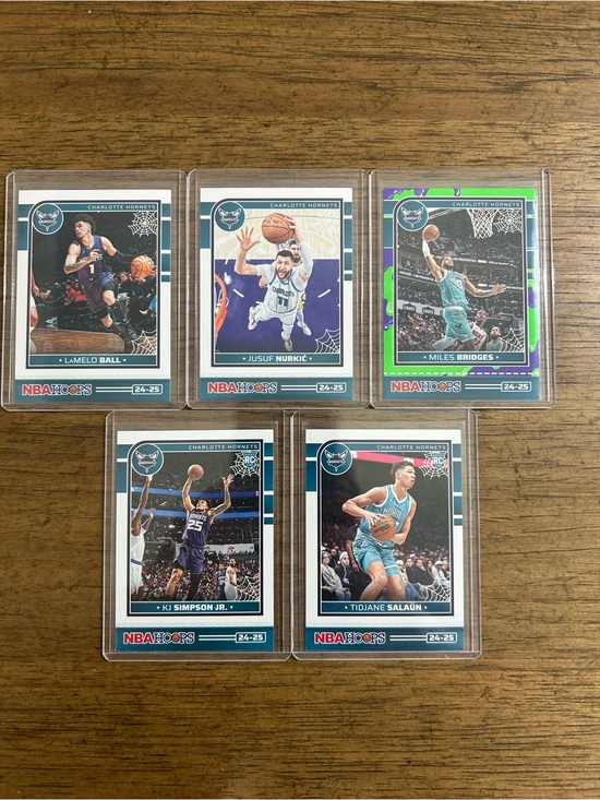 Panini Other - Charlotte Hornets NBA Haunted Hoops 24-25: Set of 5 cards